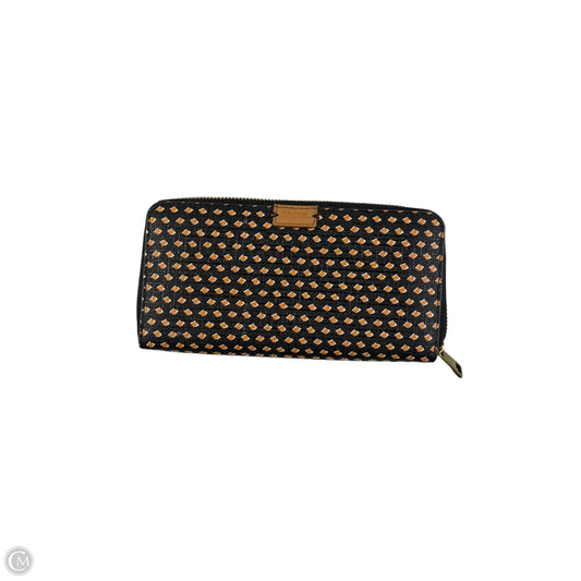 Wallet Leather By Fossil, Size: Small