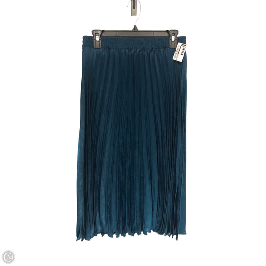 Skirt Midi By Max Studio In Blue, Size: L