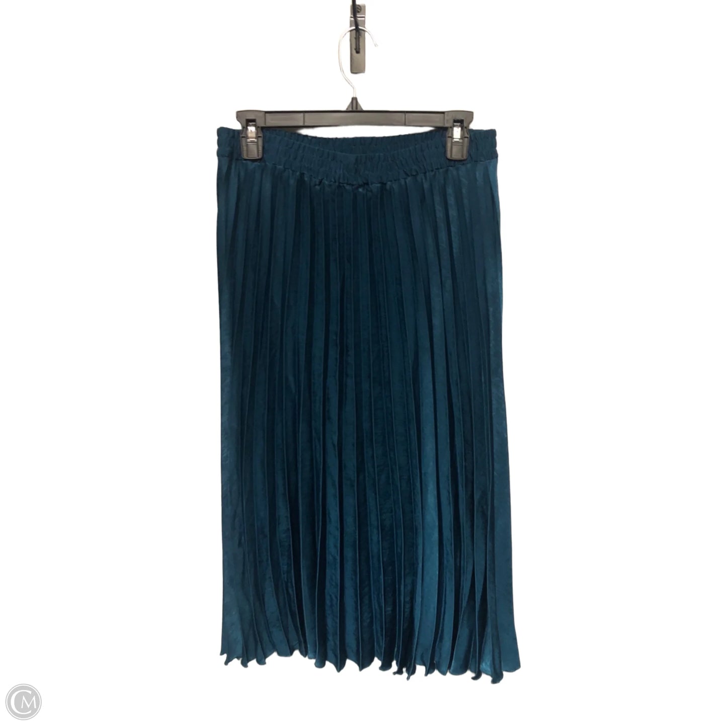 Skirt Midi By Max Studio In Blue, Size: L