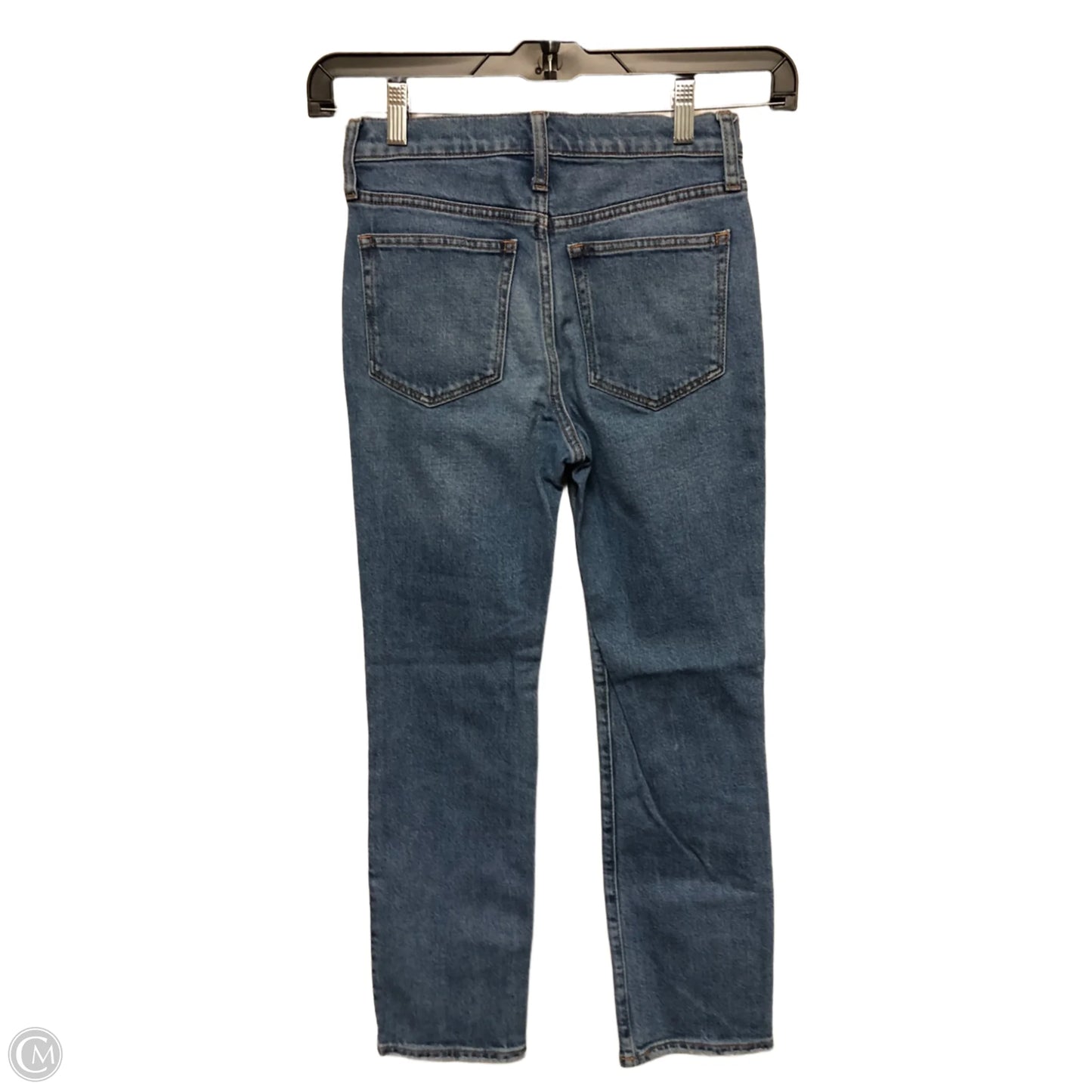 Jeans Straight By J. Crew In Blue Denim, Size: 4