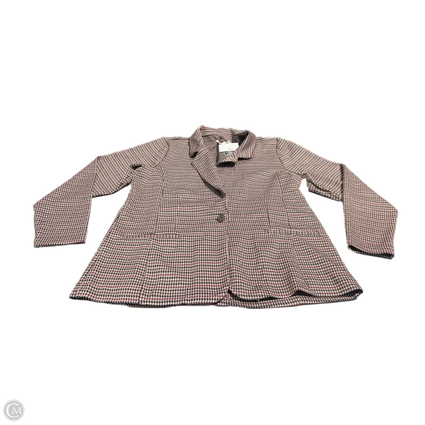 Cardigan By Maurices In Black & Red, Size: Xl