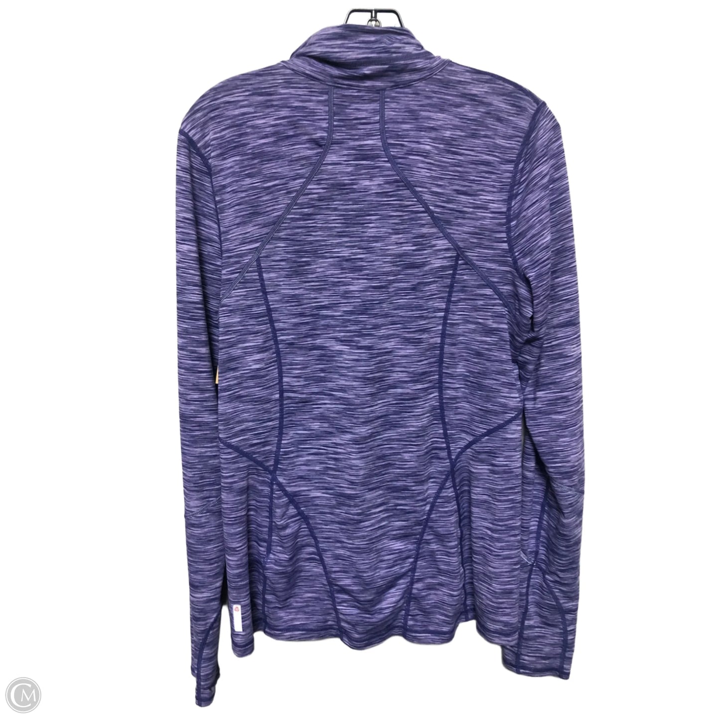 Athletic Jacket By Zella In Purple, Size: L
