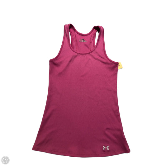 Athletic Tank Top By Under Armour In Pink, Size: M