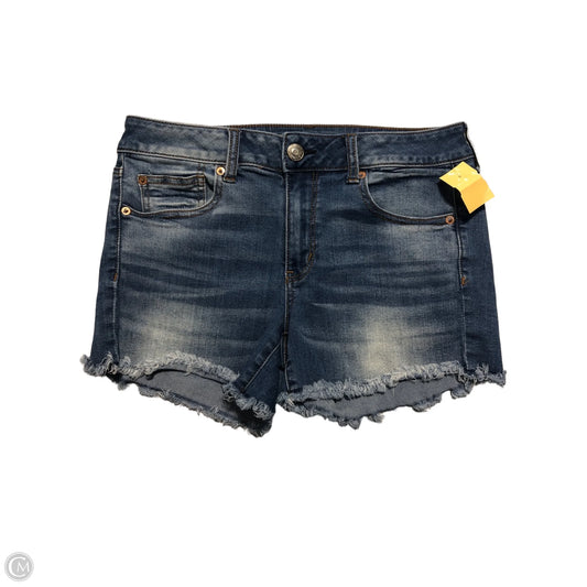 Shorts By American Eagle In Blue Denim, Size: 10