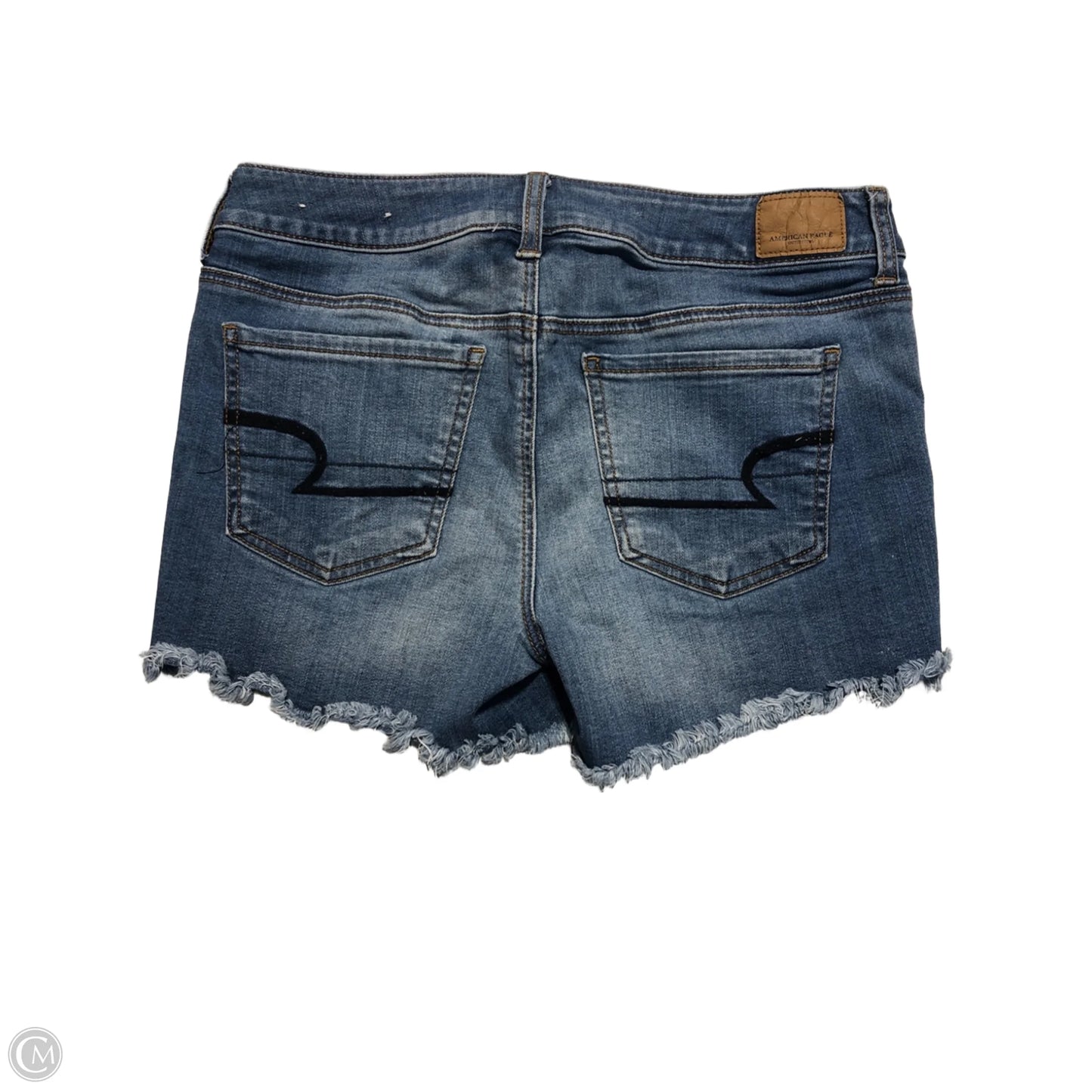 Shorts By American Eagle In Blue Denim, Size: 10