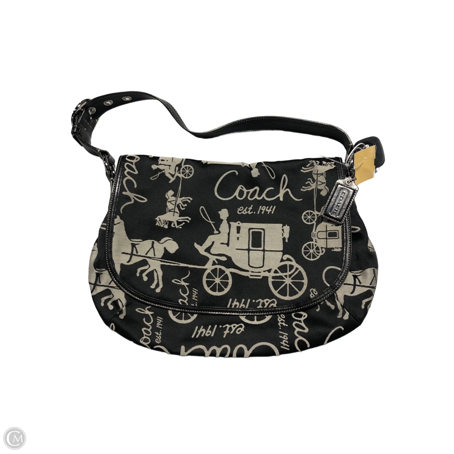 Handbag Designer By Coach, Size: Medium