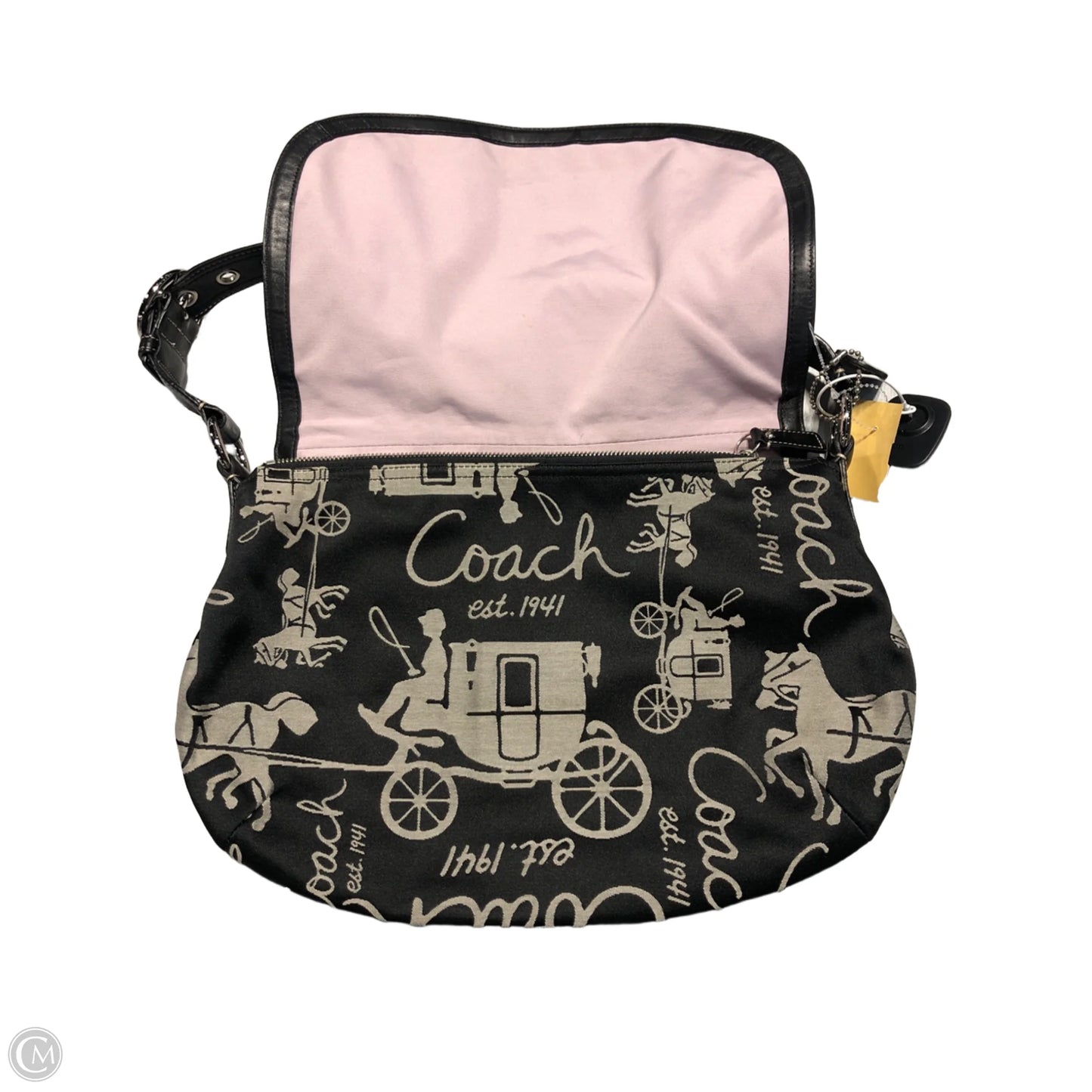 Handbag Designer By Coach, Size: Medium