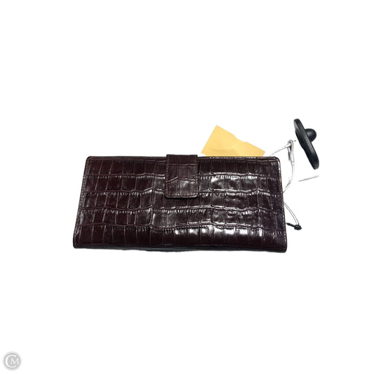 Wallet Leather By Maxx New York, Size: Small