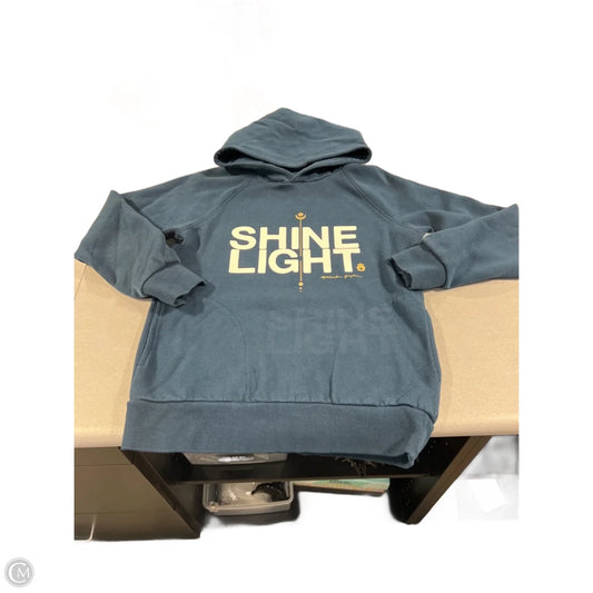 Sweatshirt Hoodie By Spiritual Gangster In Blue, Size: M