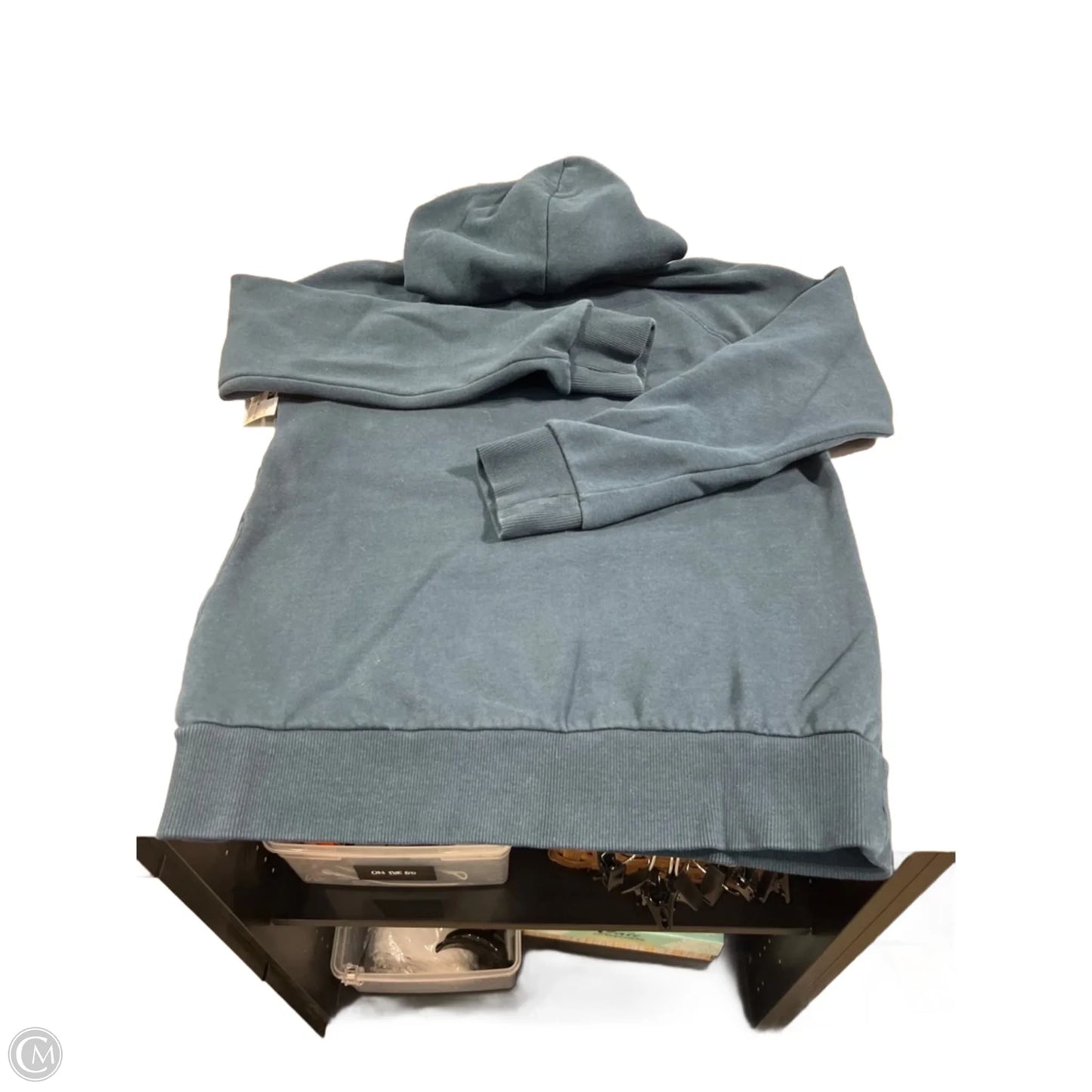 Sweatshirt Hoodie By Spiritual Gangster In Blue, Size: M