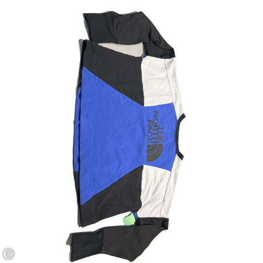 Top Long Sleeve By The North Face In Black & Blue, Size: S