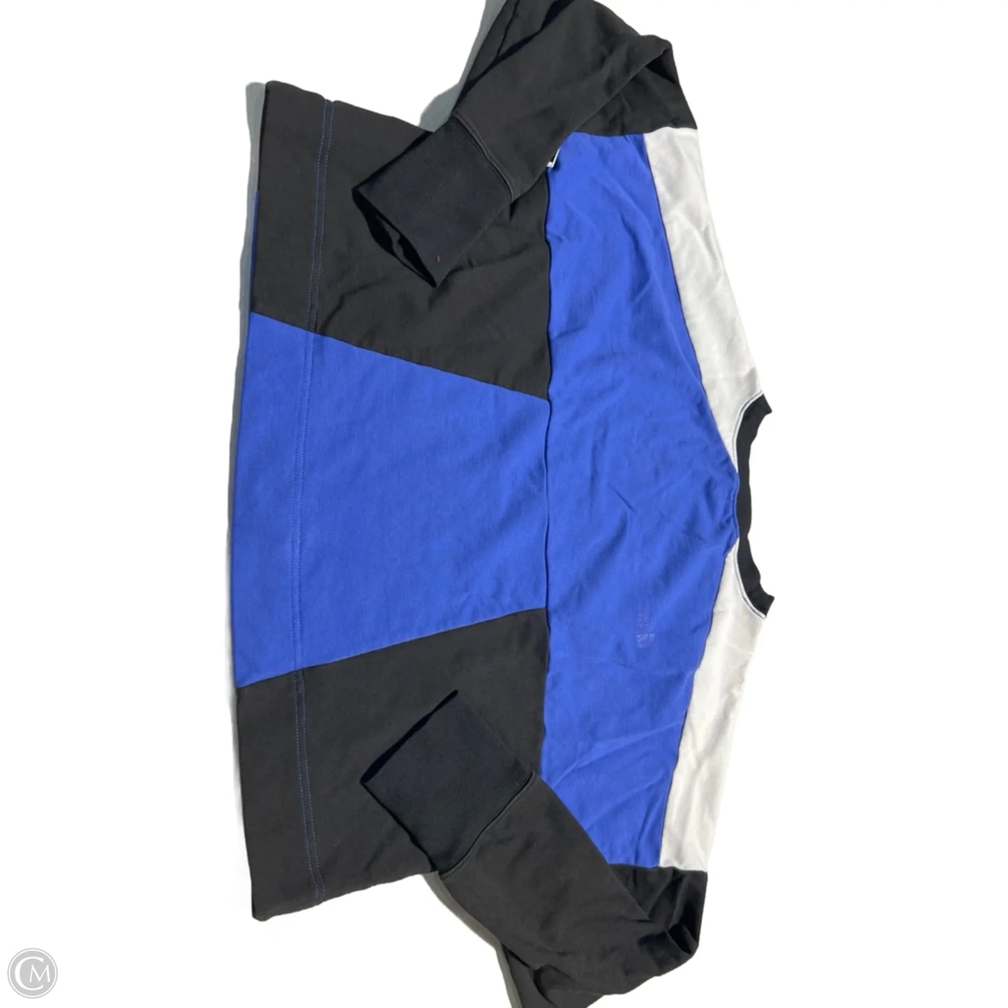 Top Long Sleeve By The North Face In Black & Blue, Size: S
