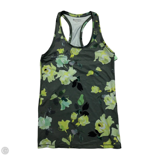 Athletic Tank Top By Athleta In Green, Size: S