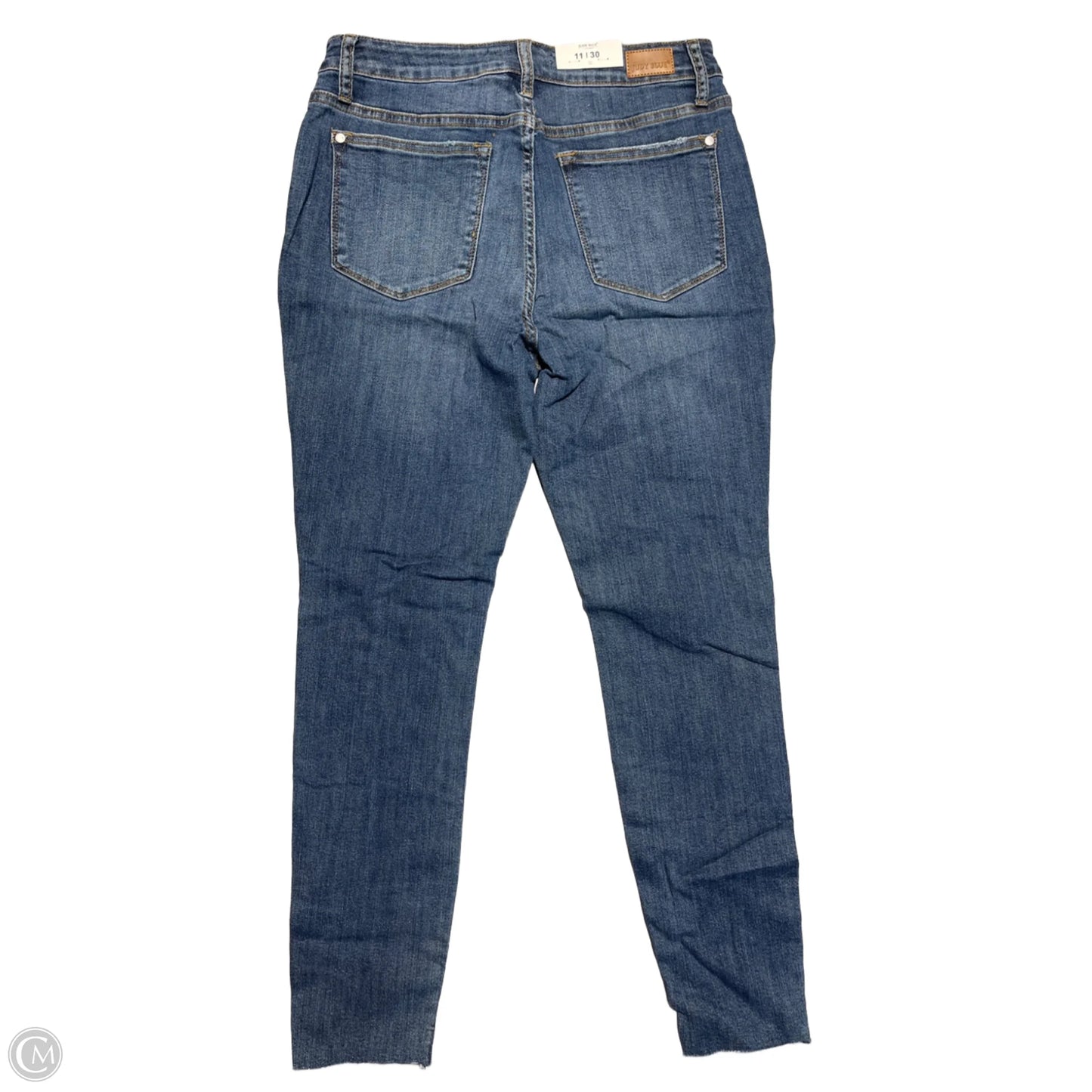 Jeans Skinny By Judy Blue In Blue Denim, Size: 10