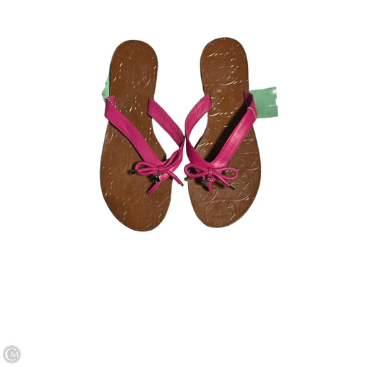 Sandals Designer By Kate Spade In Pink, Size: 8