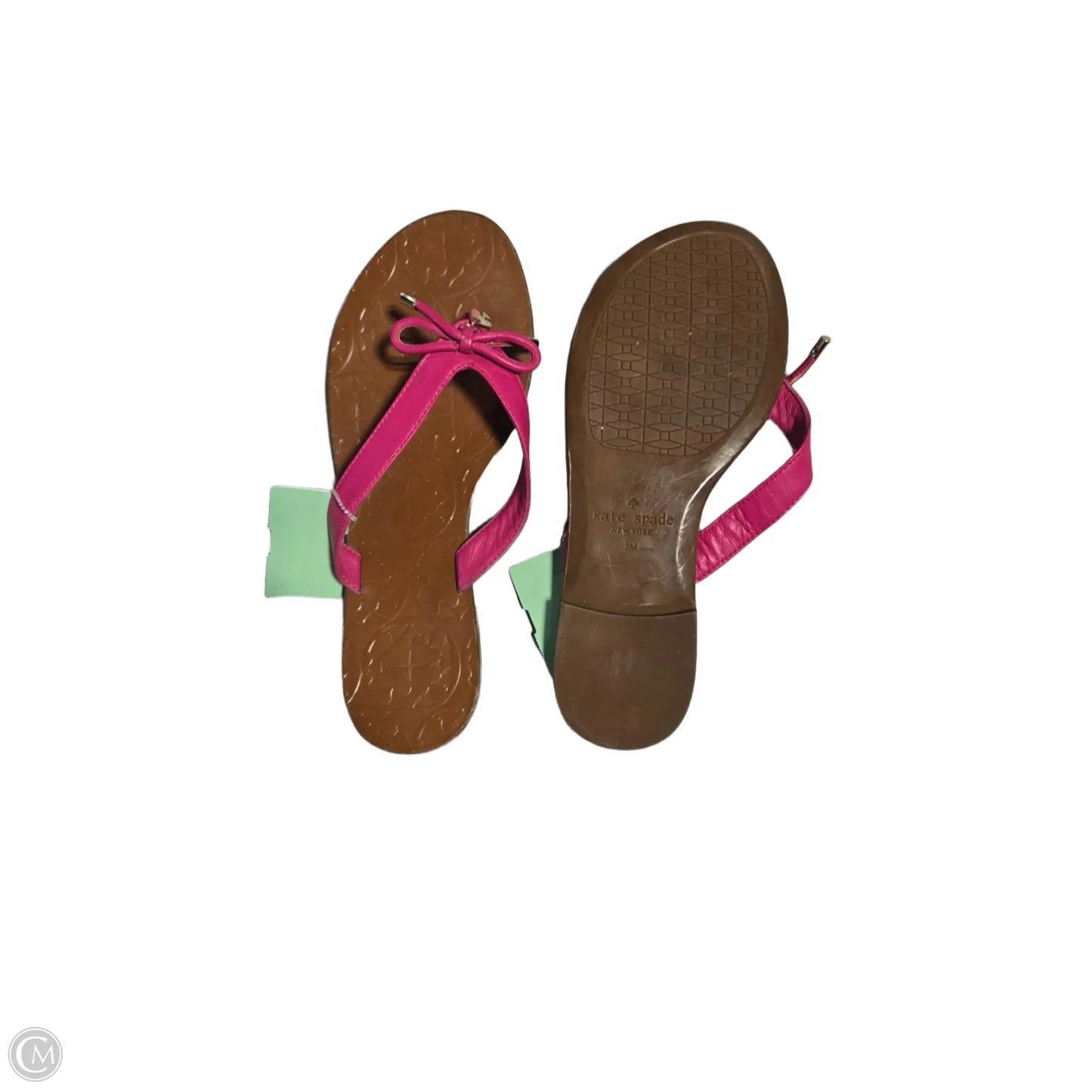 Sandals Designer By Kate Spade In Pink, Size: 8