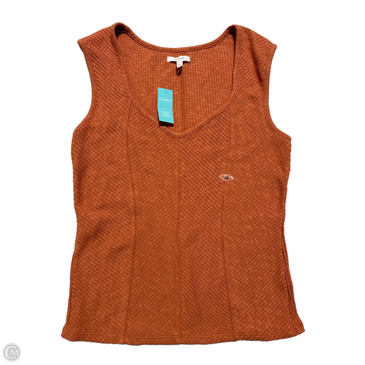 Top Sleeveless Basic By Maurices In Copper, Size: M