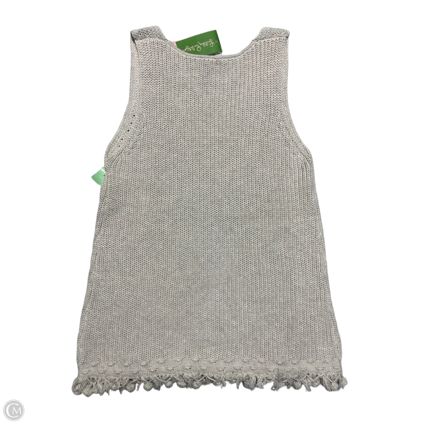 Tank Top Designer By Lilly Pulitzer In Cream, Size: L