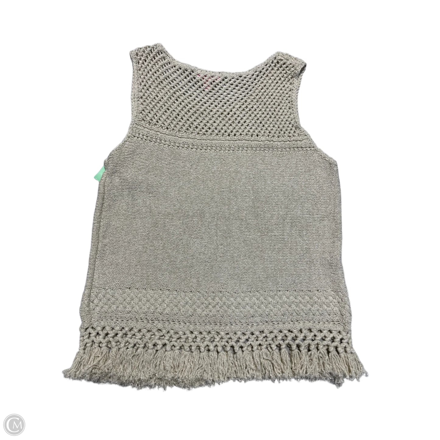 Tank Top Designer By Lilly Pulitzer In Cream, Size: L
