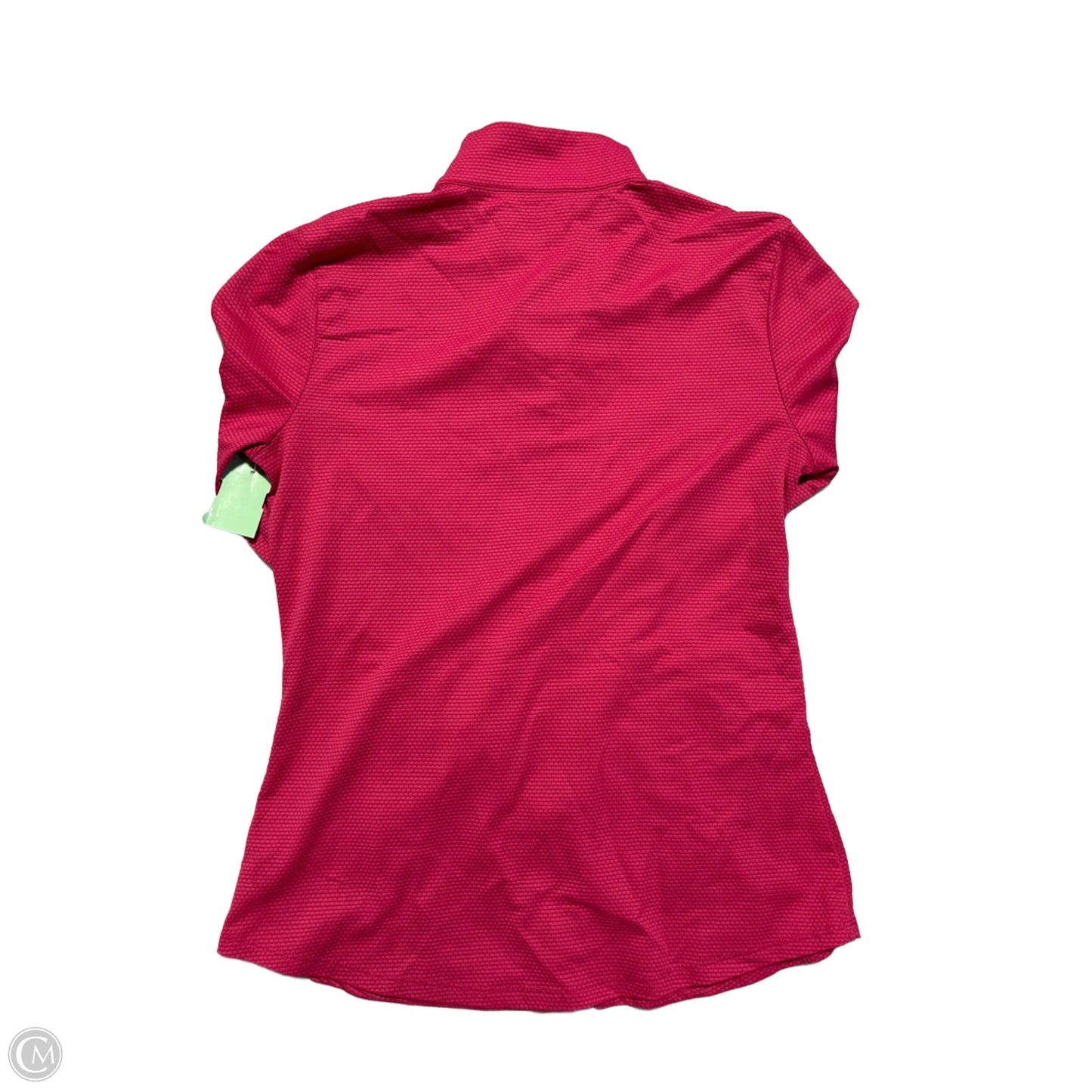 Athletic Top Long Sleeve Collar By Tommy Bahama In Pink, Size: S