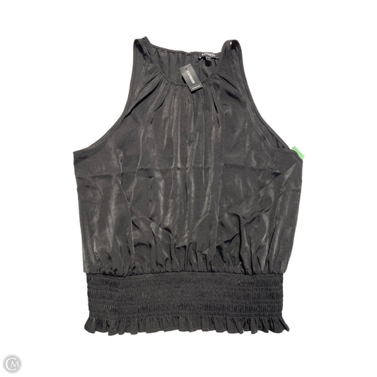 Top Sleeveless By Express In Black, Size: Xl