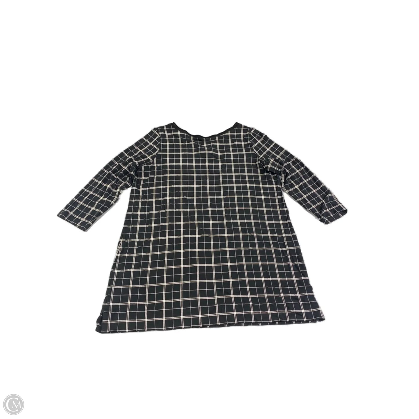 Top 3/4 Sleeve By J. Jill In Black, Size: Xs