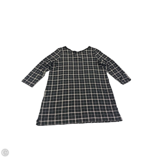 Top 3/4 Sleeve By J. Jill In Black, Size: Xs