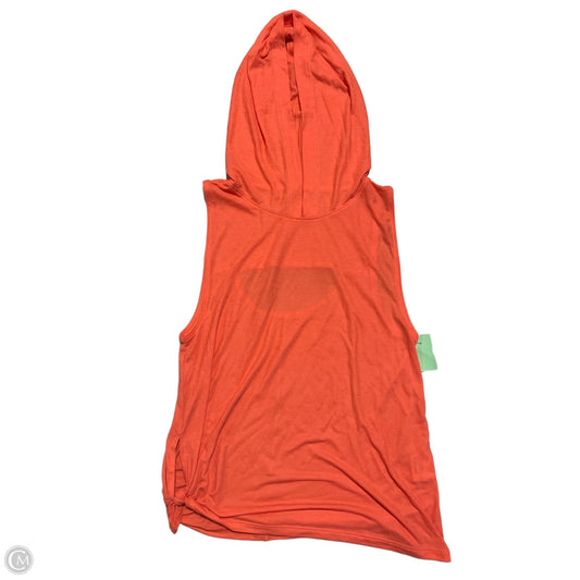 Athletic Tank Top By Under Armour In Orange, Size: M