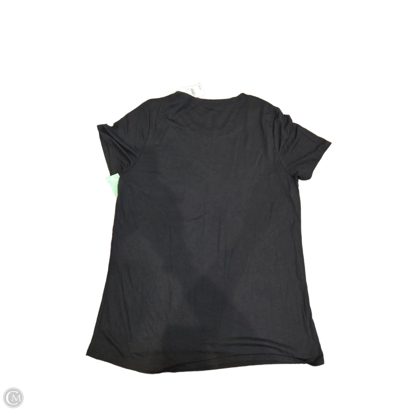 Top Short Sleeve Basic By Modern Lux In Black, Size: Xxl
