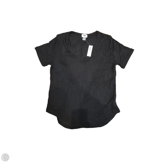 Top Short Sleeve Basic By Old Navy In Black, Size: S