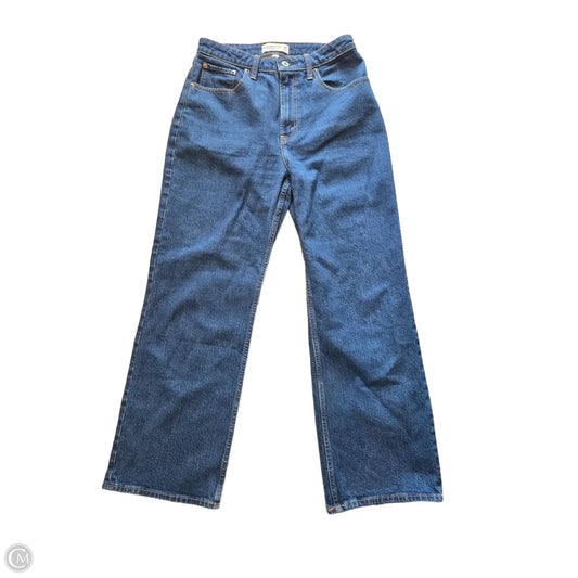 Jeans Straight By Abercrombie And Fitch In Blue Denim, Size: 6