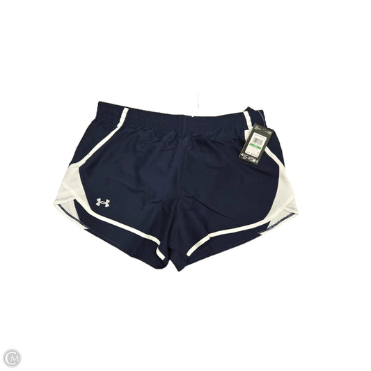 Athletic Shorts By Under Armour In Navy, Size: L