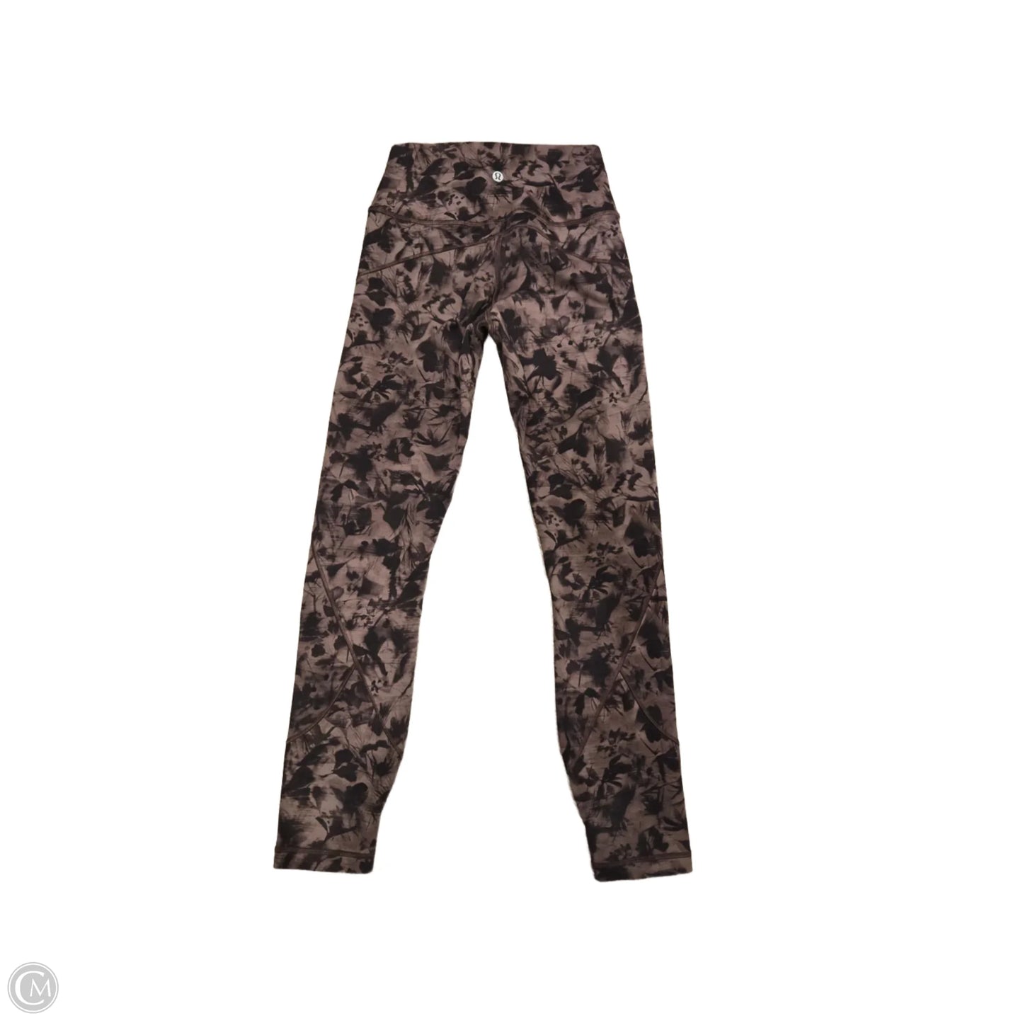 Athletic Leggings By Lululemon In Mauve, Size: M