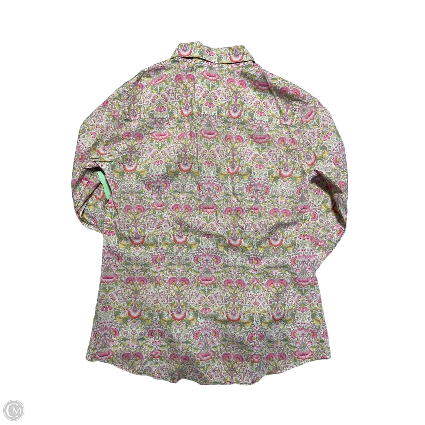 Top Long Sleeve By J. Crew In Floral Print, Size: 4