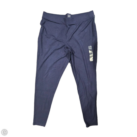 Pants Leggings By Gap In Navy, Size: Xl