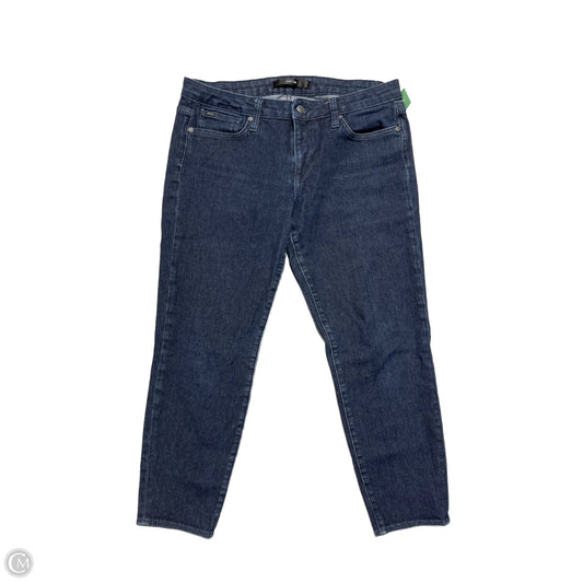Jeans Cropped By Joes Jeans In Blue Denim, Size: 10