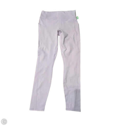 Athletic Leggings By Fabletics In Purple, Size: L