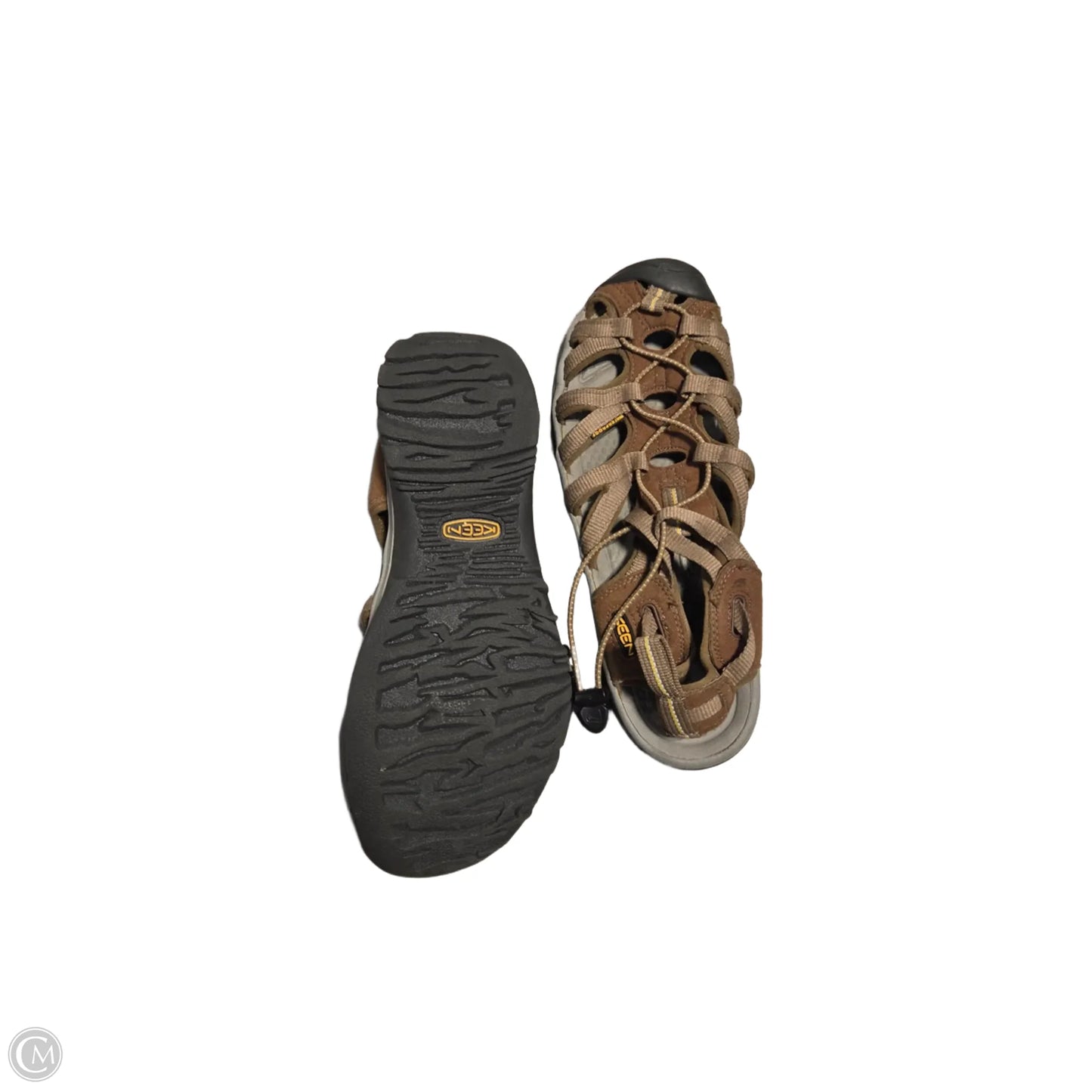 Sandals Sport By Keen In Brown & Grey, Size: 10.5