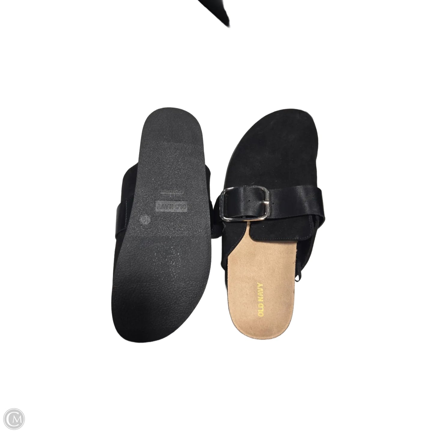 Sandals Flats By Old Navy In Black, Size: 10