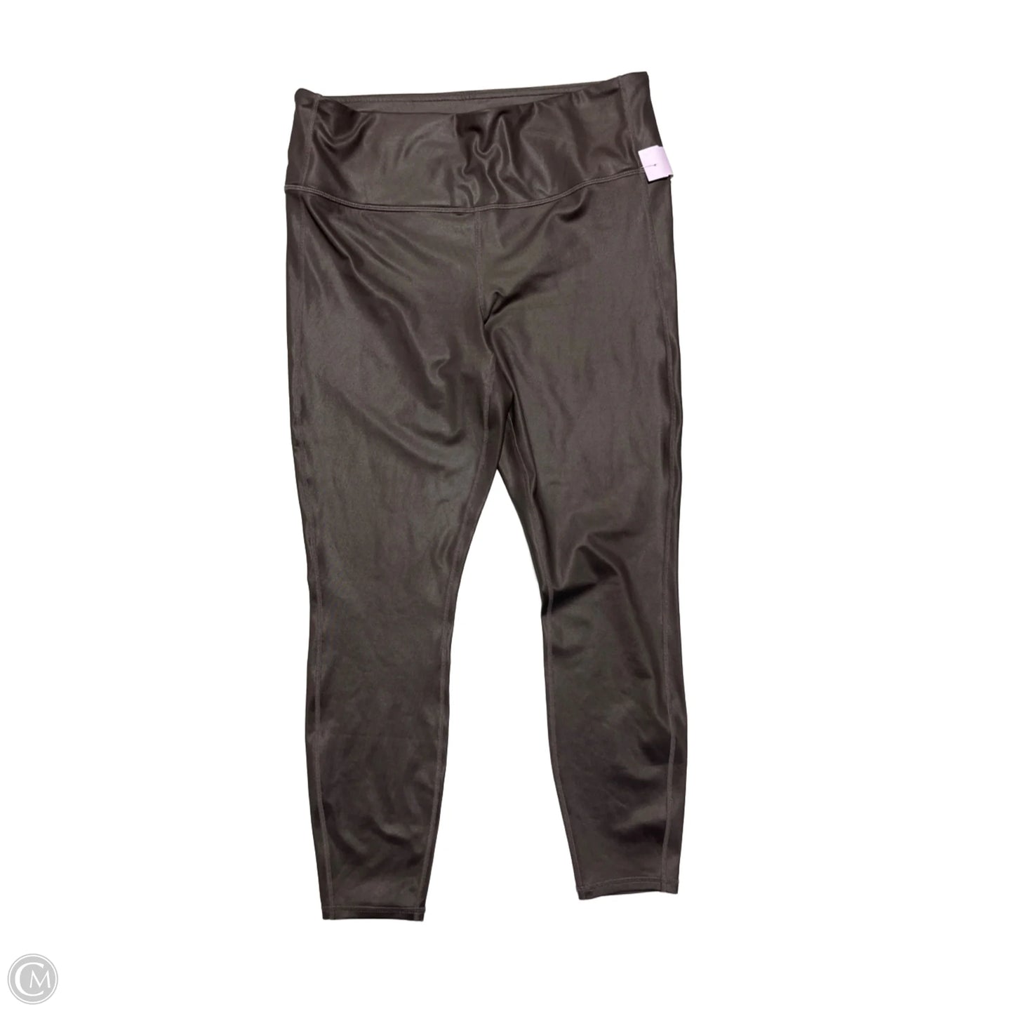 Athletic Leggings By Athleta In Brown, Size: L