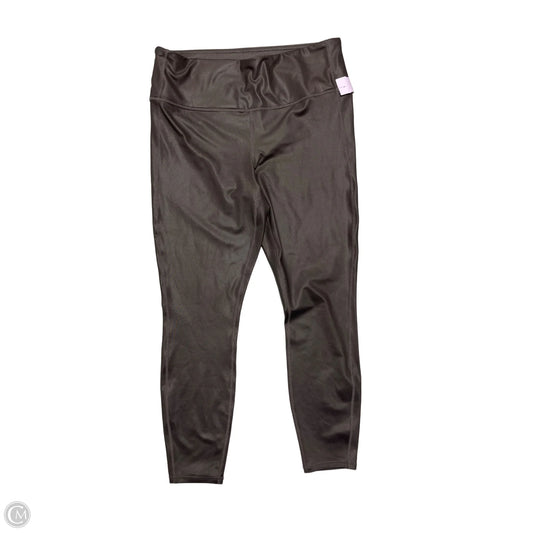 Athletic Leggings By Athleta In Brown, Size: L