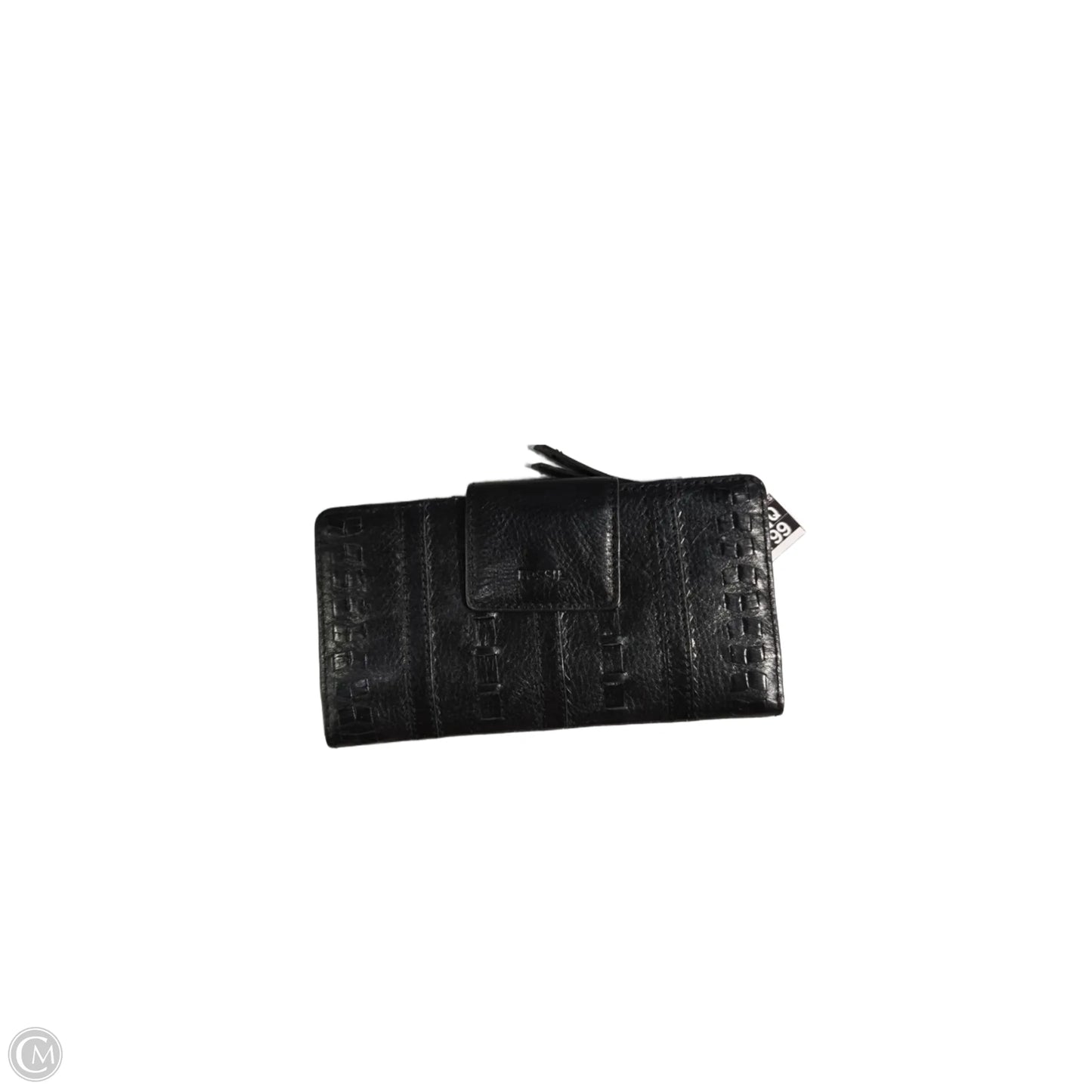 Wallet Leather By Fossil, Size: Small