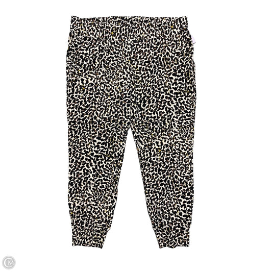 Pants Joggers By Cabi In Animal Print, Size: Xl