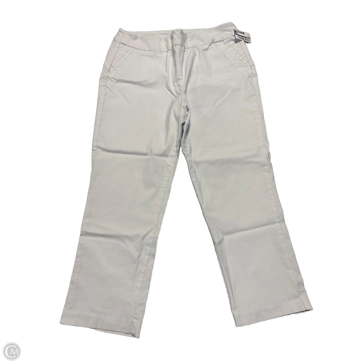 Capris By Tribal In White, Size: 12