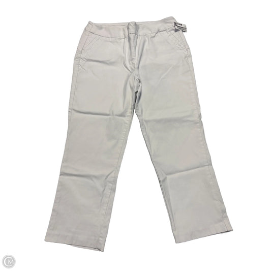 Capris By Tribal In White, Size: 12