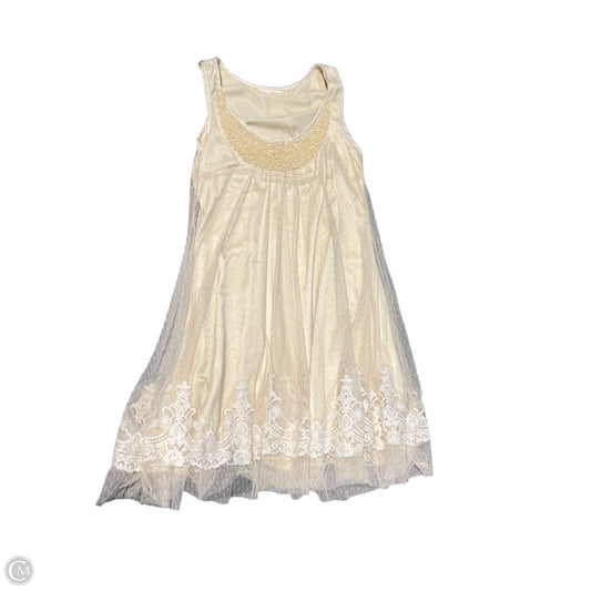 Dress Casual Short By Areve In Cream, Size: S