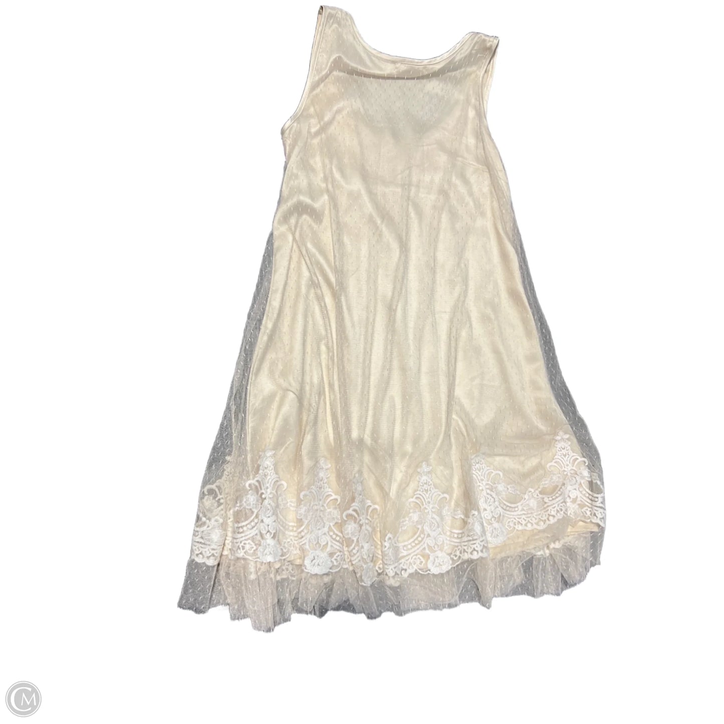 Dress Casual Short By Areve In Cream, Size: S