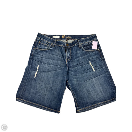 Shorts By Kut In Blue Denim, Size: 10