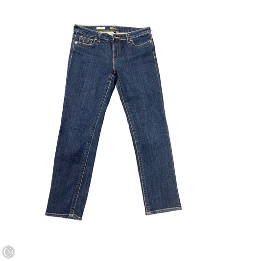 Jeans Straight By Kut In Blue Denim, Size: 12