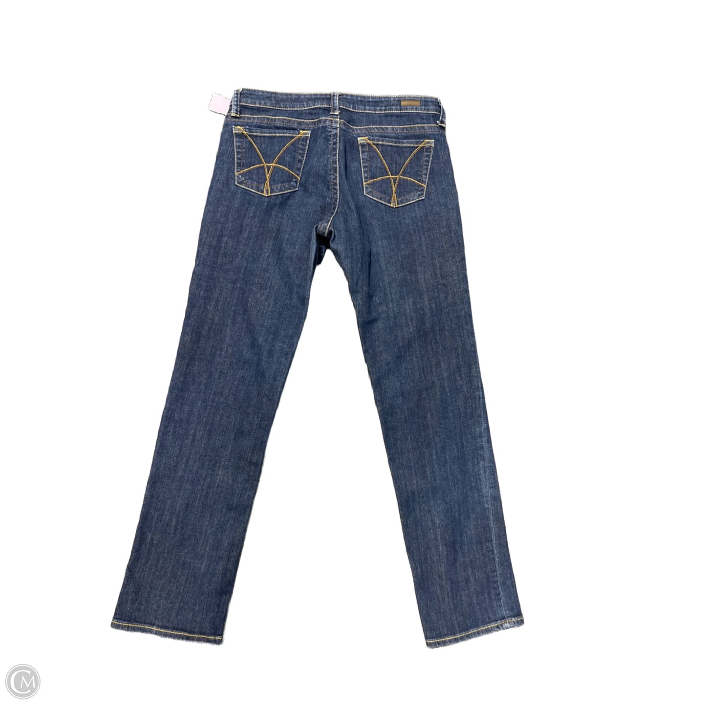 Jeans Straight By Kut In Blue Denim, Size: 12